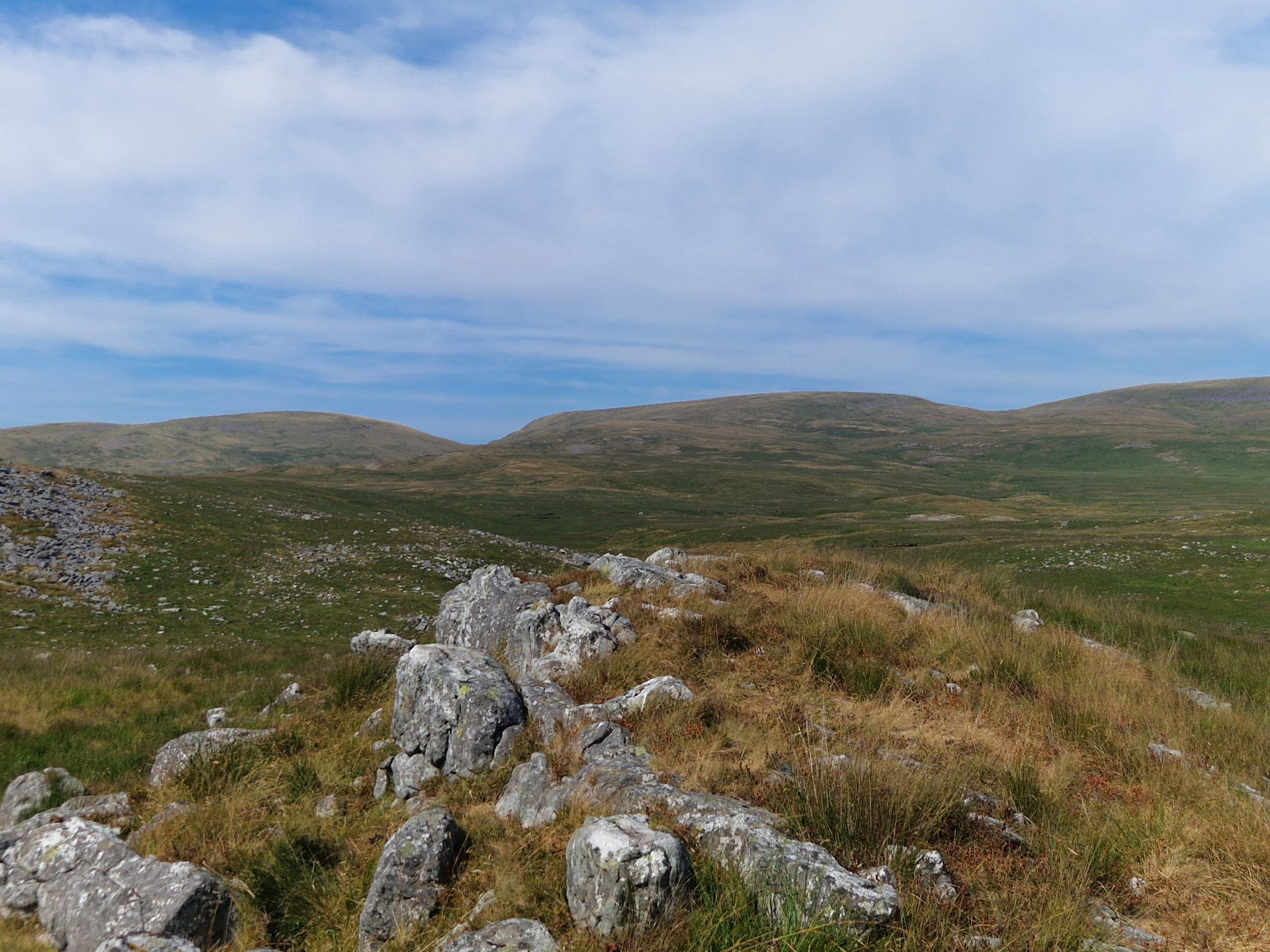Het landschap in Wales. Foto door mijzelf
